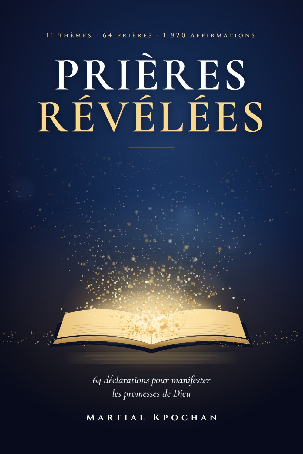 Couverture de Prières révélées, de Martial Kpochan